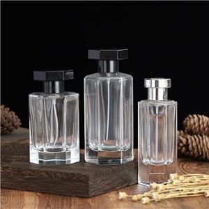 Refillable 100ml Perfume Bottle With Frosted Glass Finish