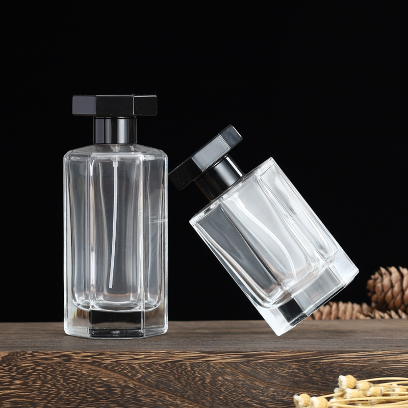 Refillable 100ml Perfume Bottle With Frosted Glass Finish