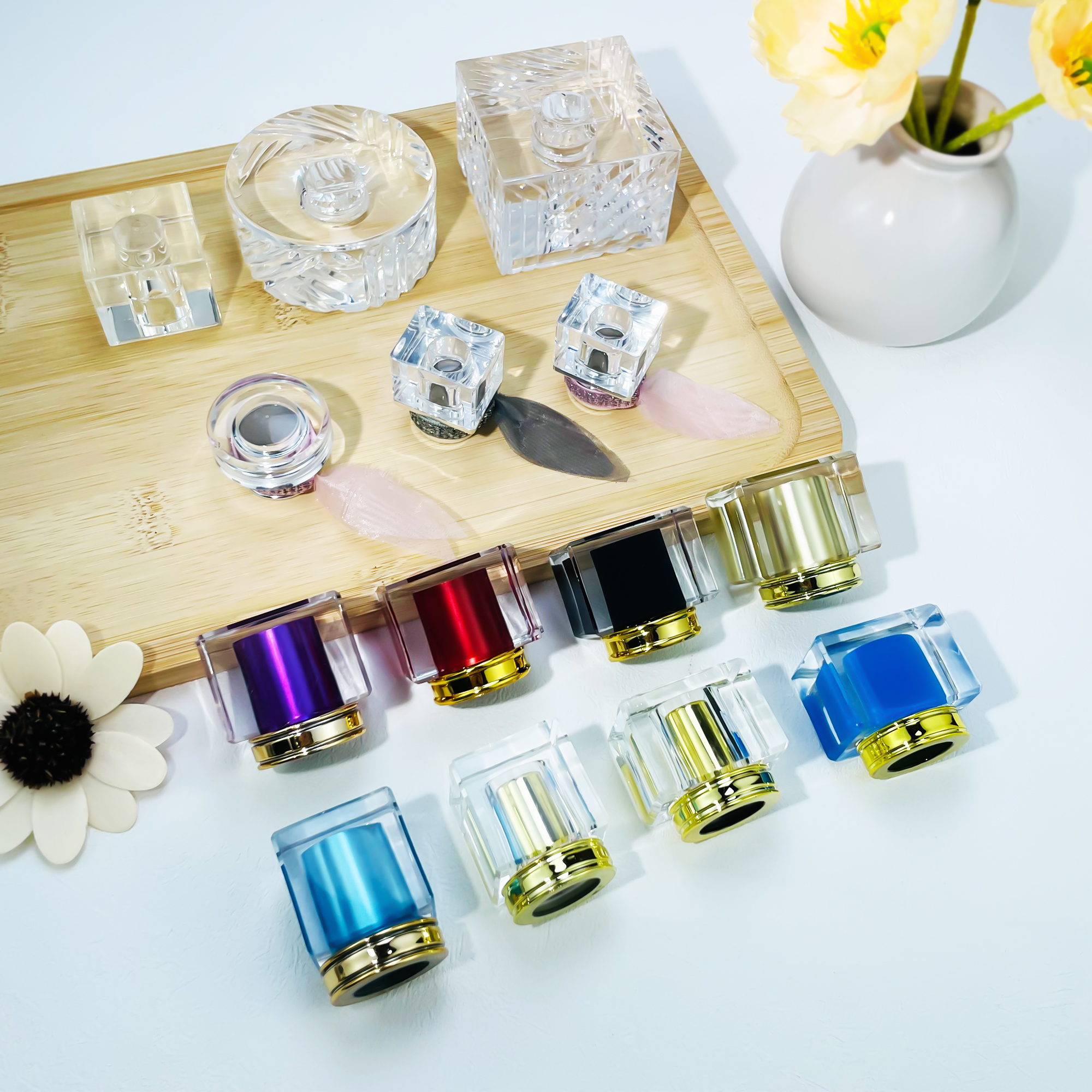 High-Quality Acrylic Cap For Perfume Use