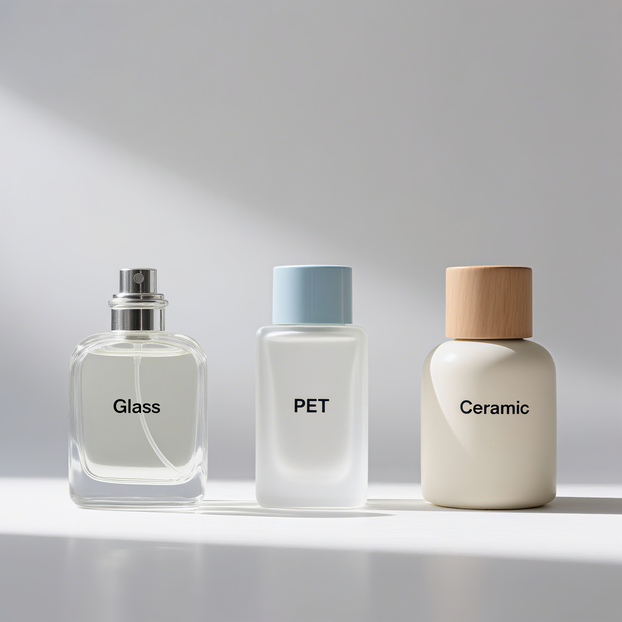 ​Perfume Bottle Materials Guide: Glass, PET, and Other Materials