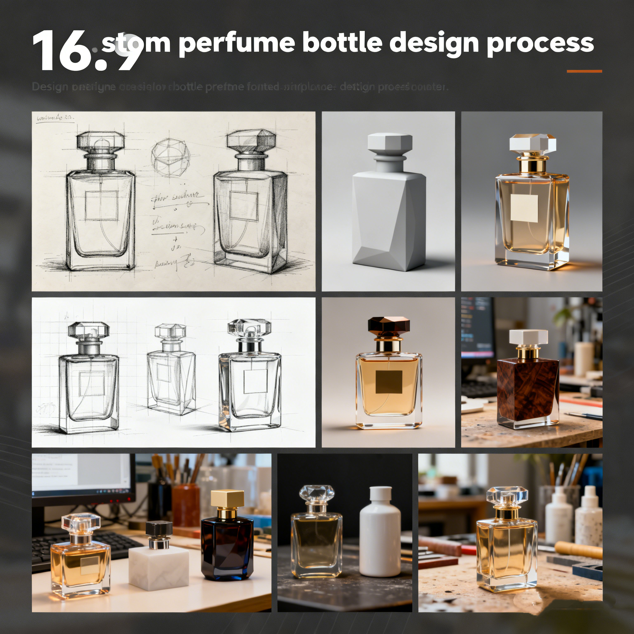 custom perfume bottle design process