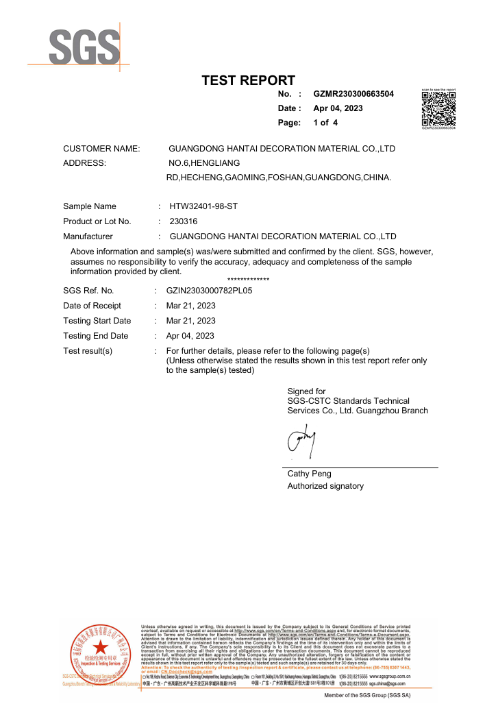 SGS-Light Ageing Test-UV Exposure