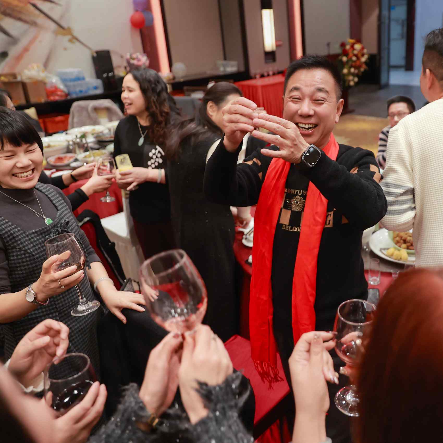 The company's New Year Party in 2024