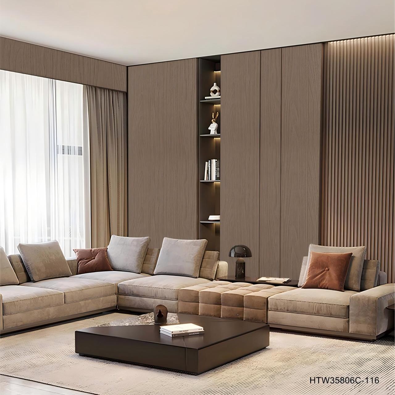 Why Choose Wood Grain PVC Film for Modern Interiors?
