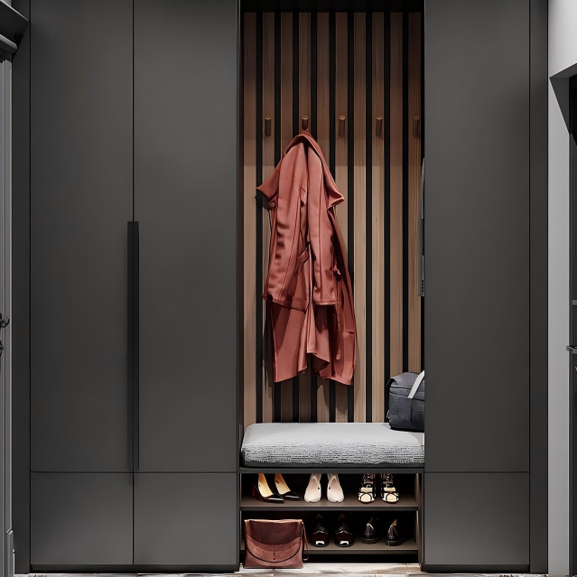 How can pvc decorative film be coordinated with soft furnishings in the space?