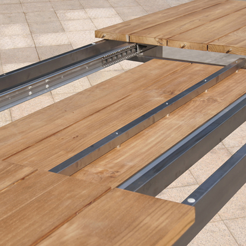 Teak Stainless Steel Garden Table And Chairs Sale