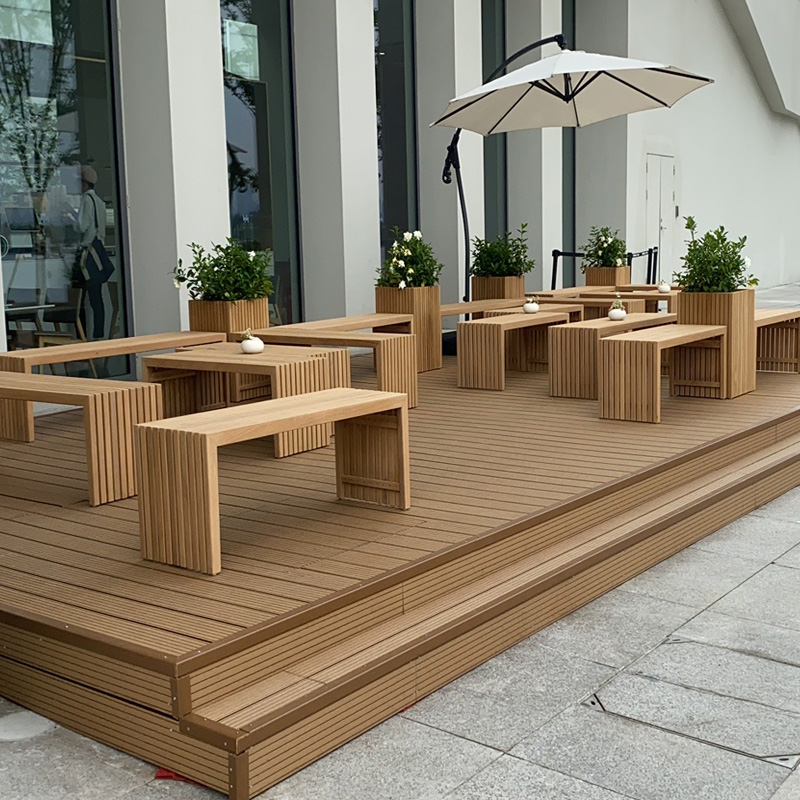 Outdoor Dining Table With Bench Seats