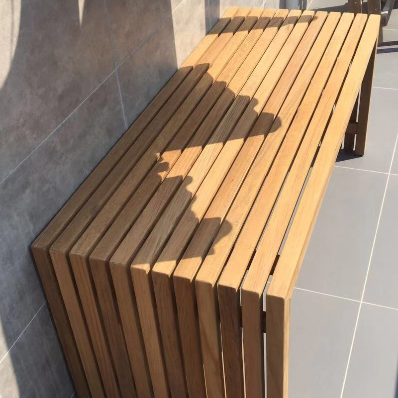 outdoor table and bench set