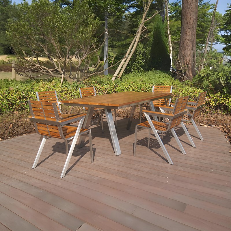 stainless steel garden furniture
