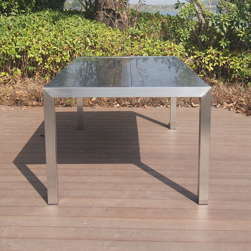 outdoor granite table