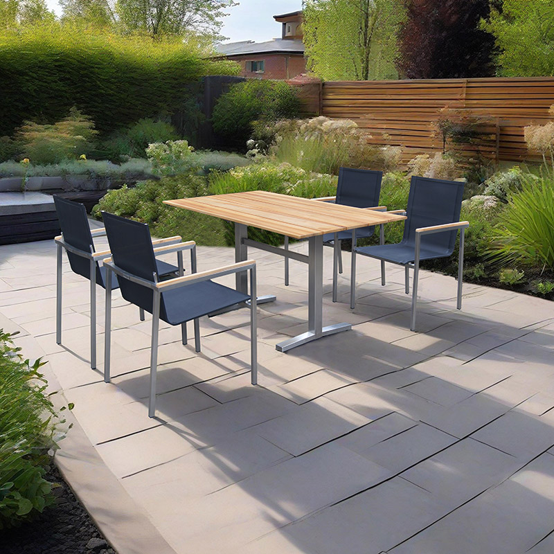 outdoor restaurant table