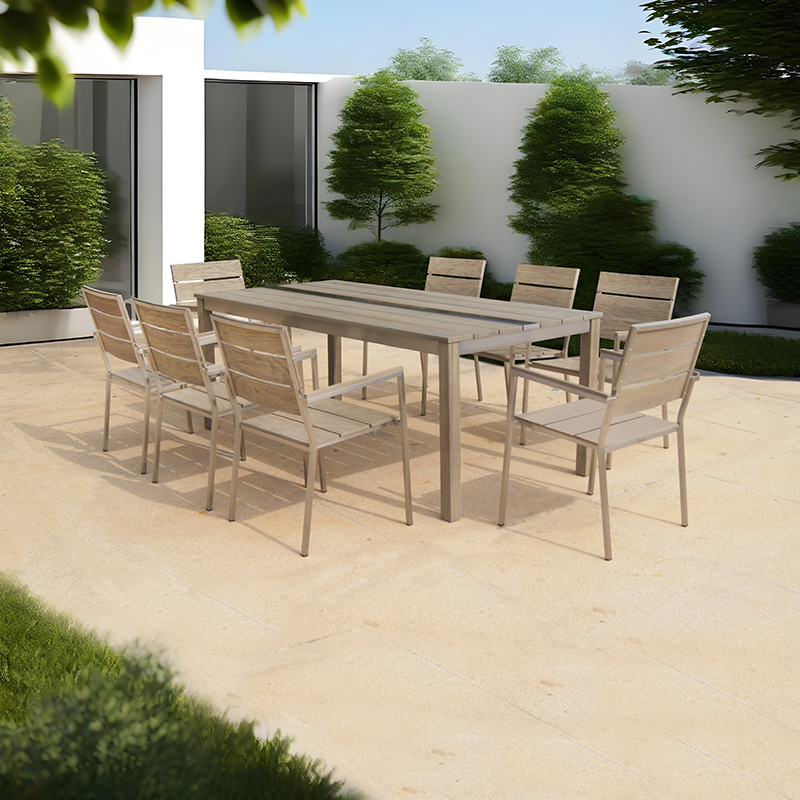 Teak Outdoor Patio Conversation Set Furniture