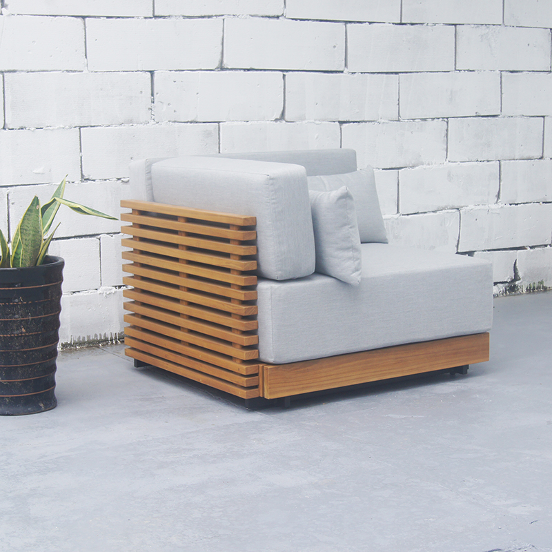 L Shaped Outdoor Patio Sectional Couch Lounge