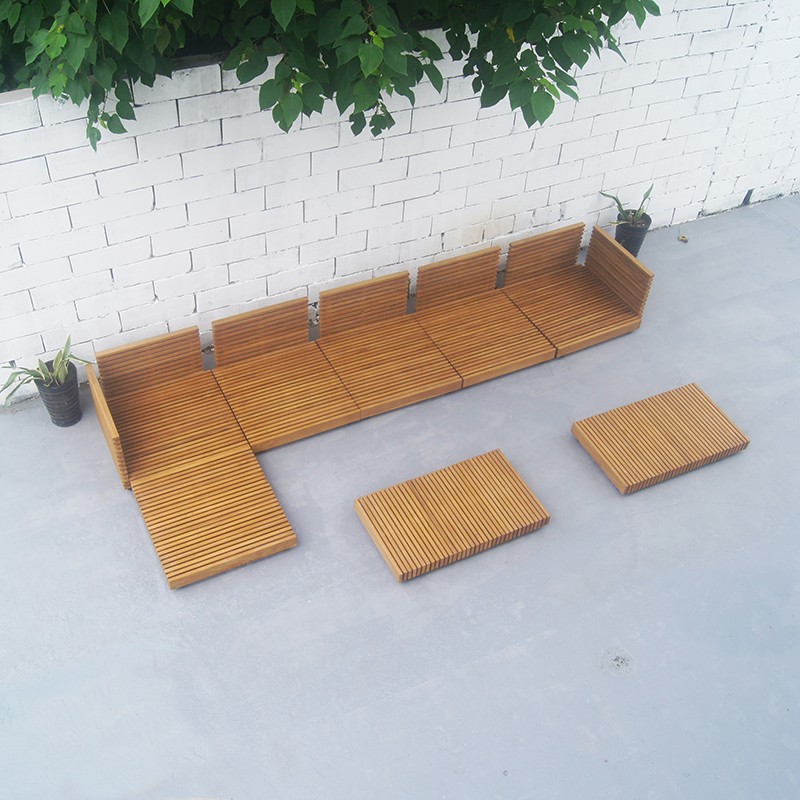 L shaped patio couch