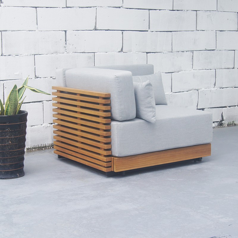 L shaped outdoor sectional