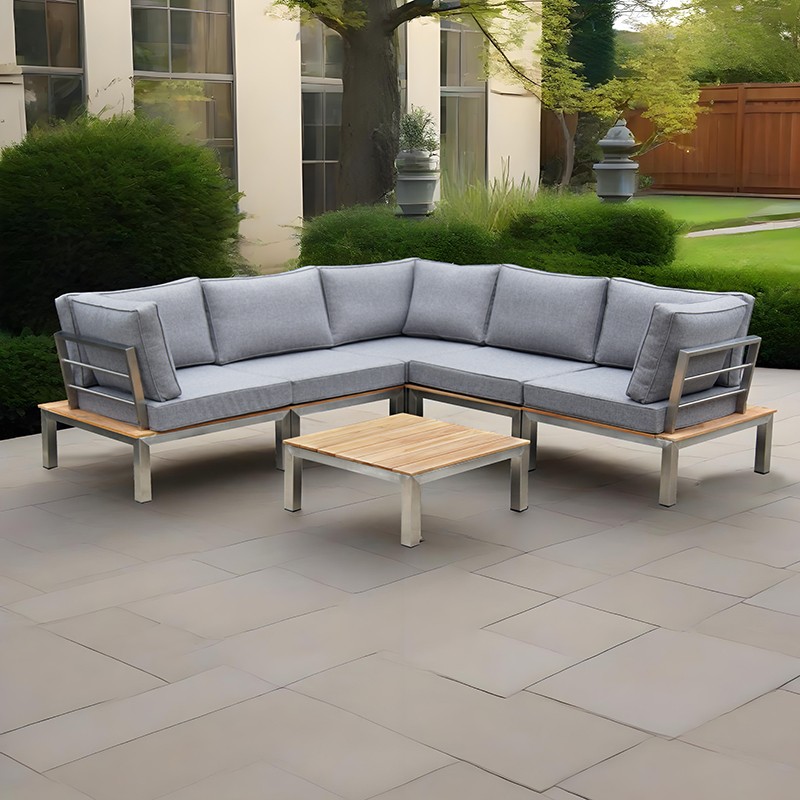 metal outdoor sofa