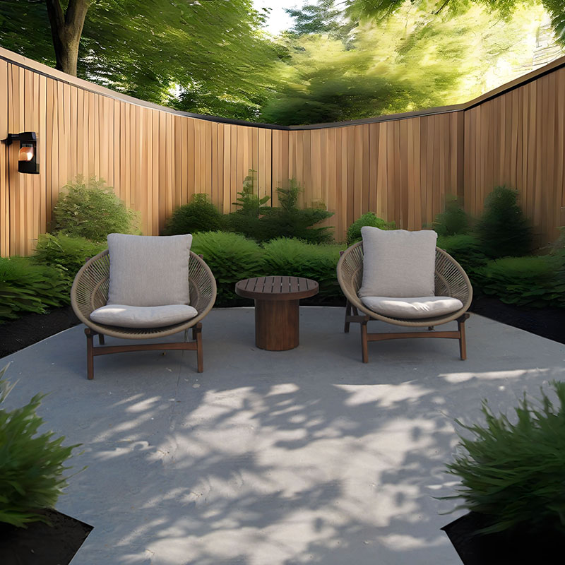 Terrace Table And Chair Lounge Set