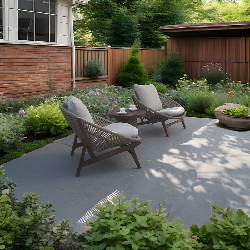 Terrace Table And Chair Lounge Set