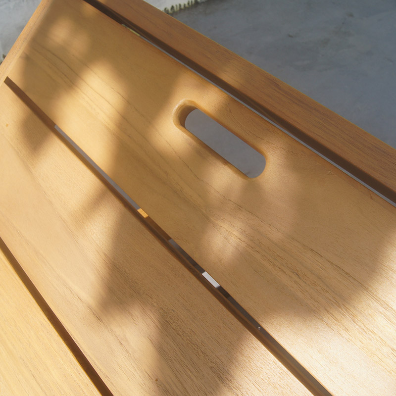 Teak Wood Beach Garden Sun Bed Outdoor Furniture