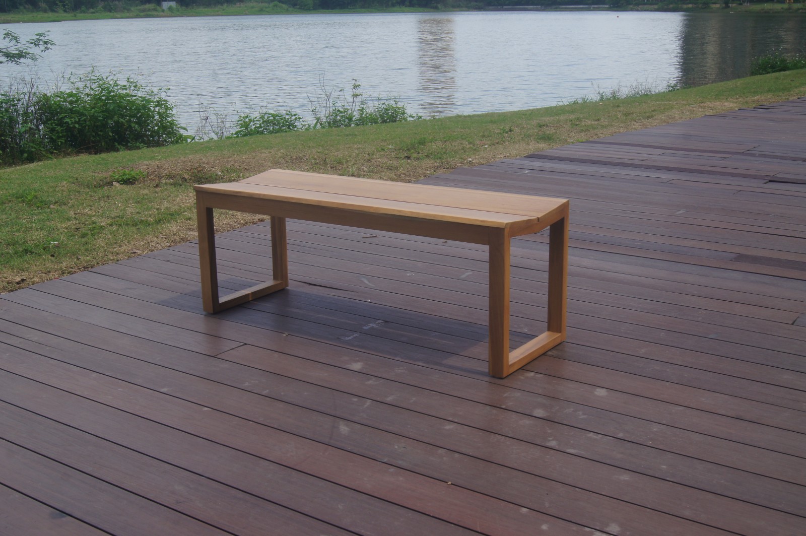 teak bench