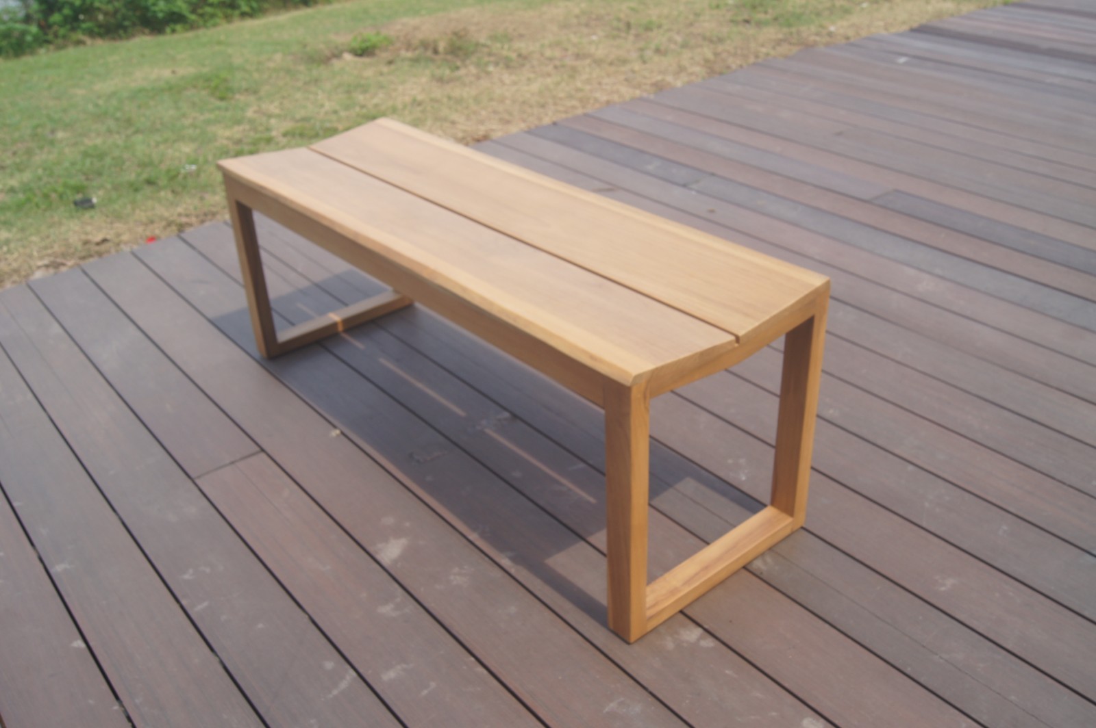 teak garden bench