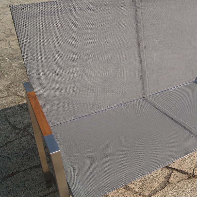 textilene garden bench