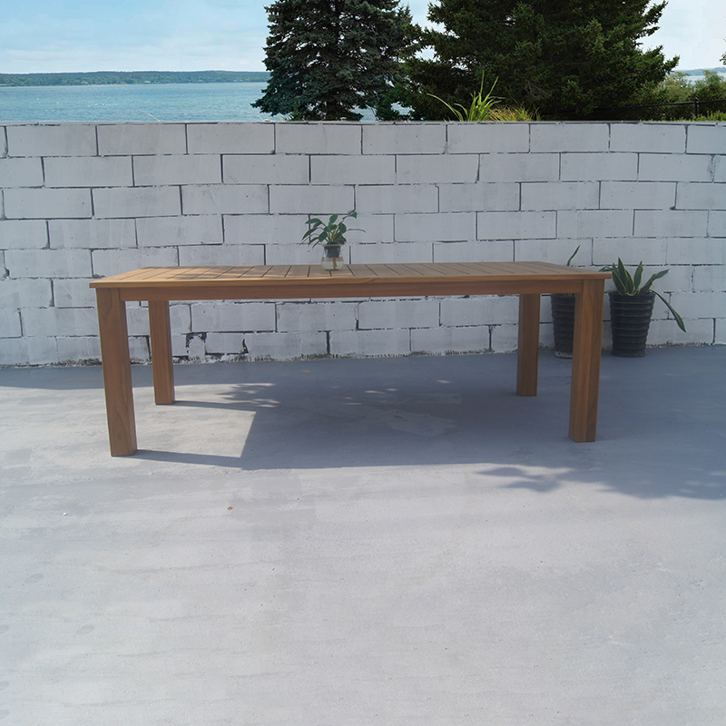 Outdoor Patio Teak Wood Dining Table