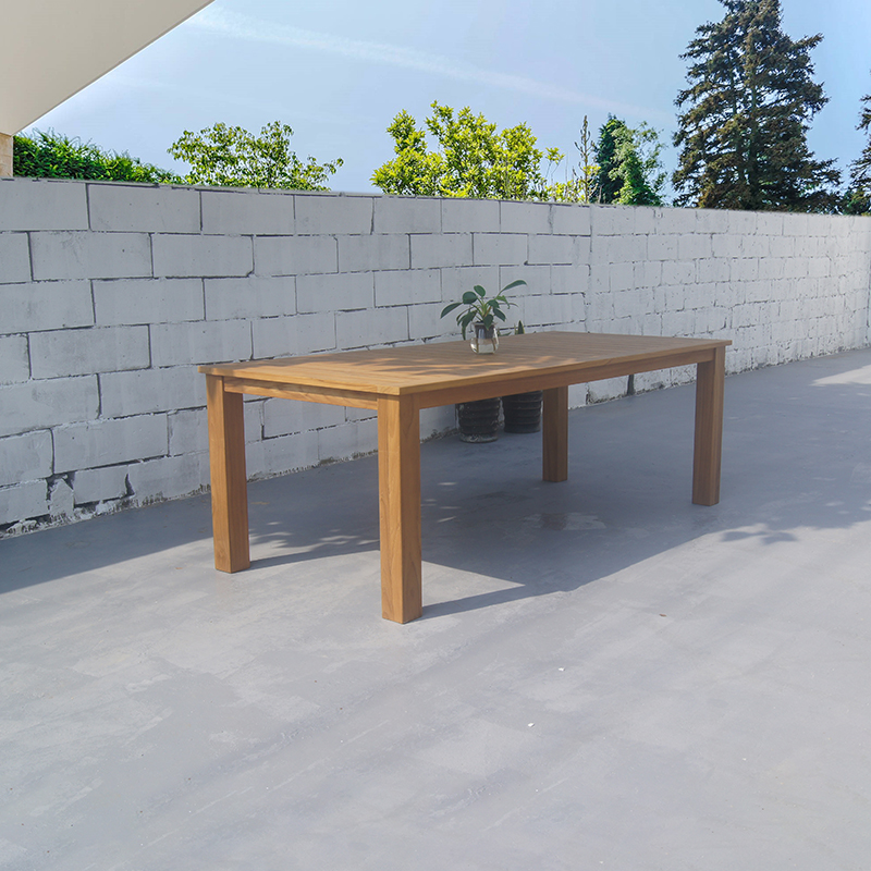 Outdoor Patio Teak Wood Dining Table