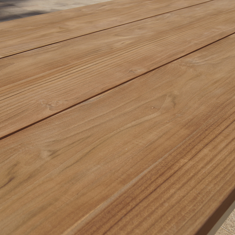 Outdoor Garden Metal Stainless Steel Dinig Table