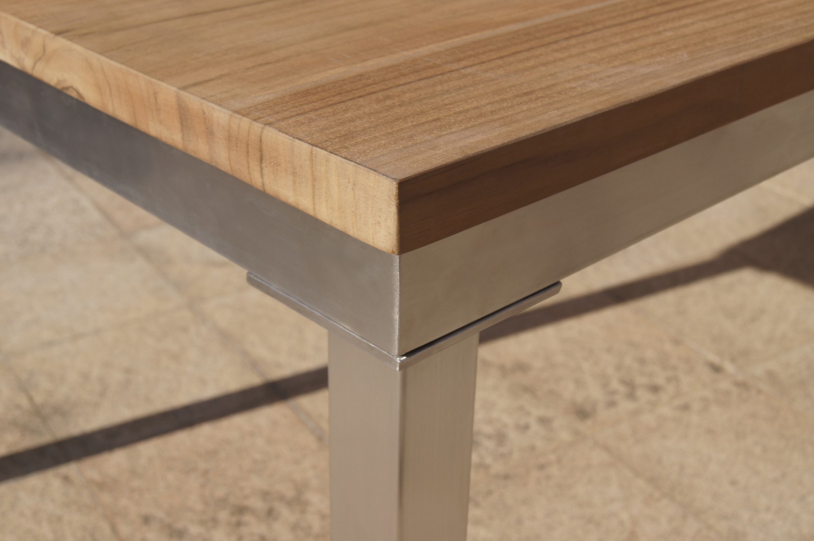 stainless steel outdoor table