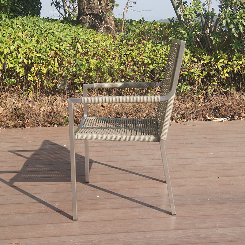 Outdoor Garden Stainless Steel String Rope Chair