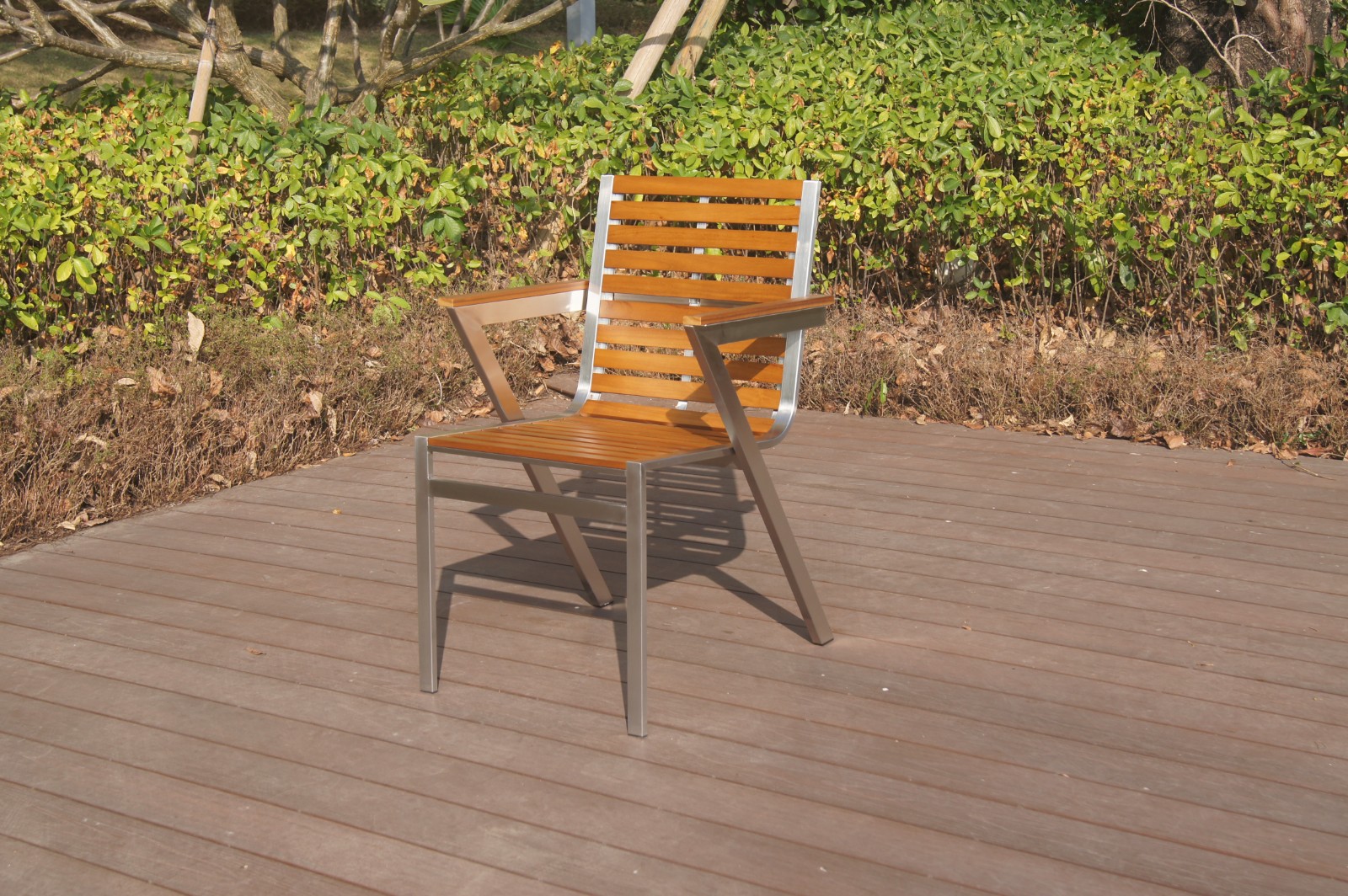 teak stacking chairs