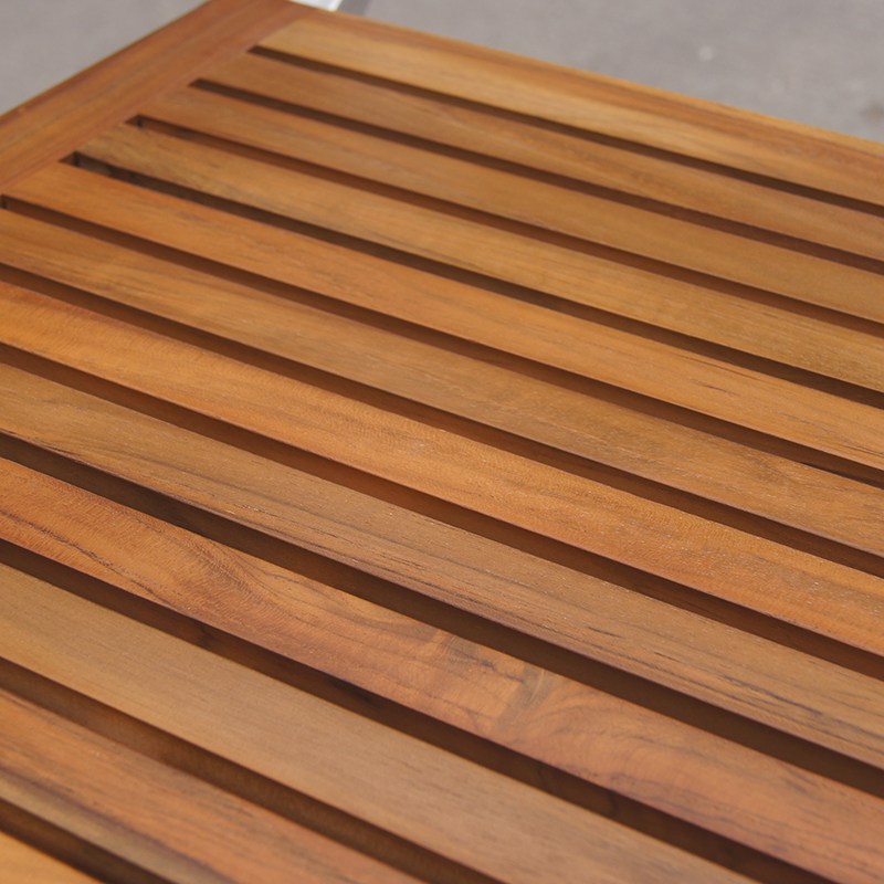 Outdoor Patio Teak Stack Dining Armchair