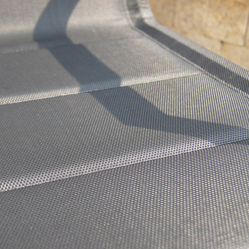 Outdoor Garden Stainless Steel Textilene Textilene Chair