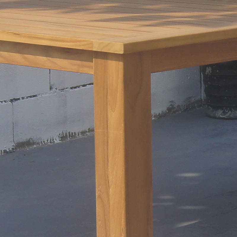 teak garden table
