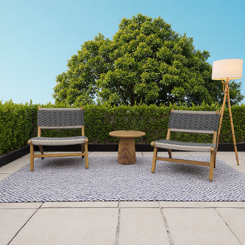 Weatherproof Modern Leisure Teak Table and Chairs