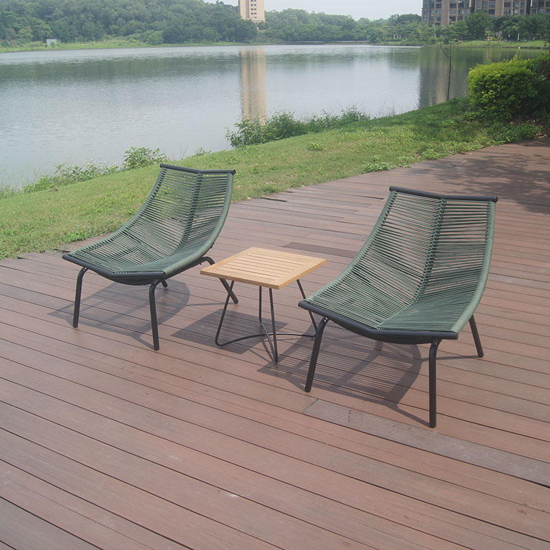 Outdoor Garden Leisure Chair Conversation Furniture Set