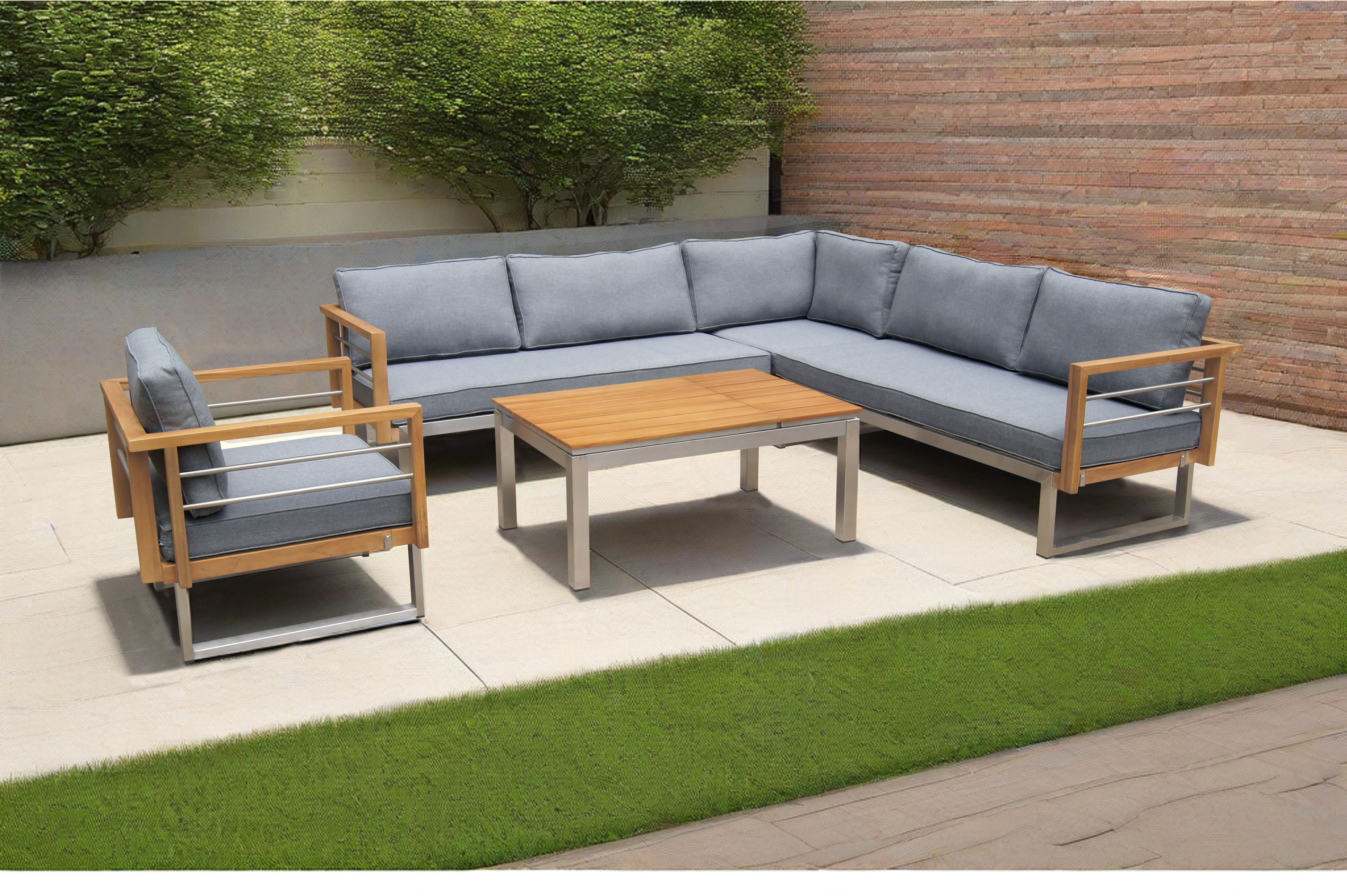 outdoor stainless steel furniture