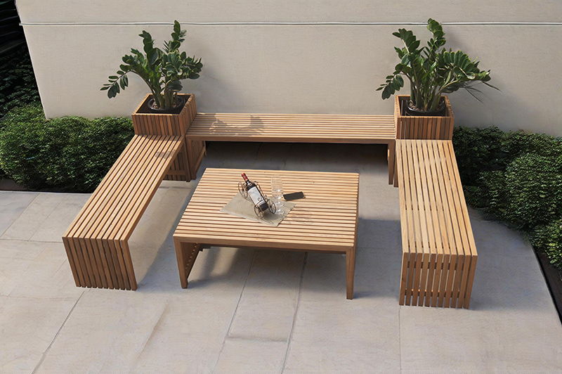 teak table