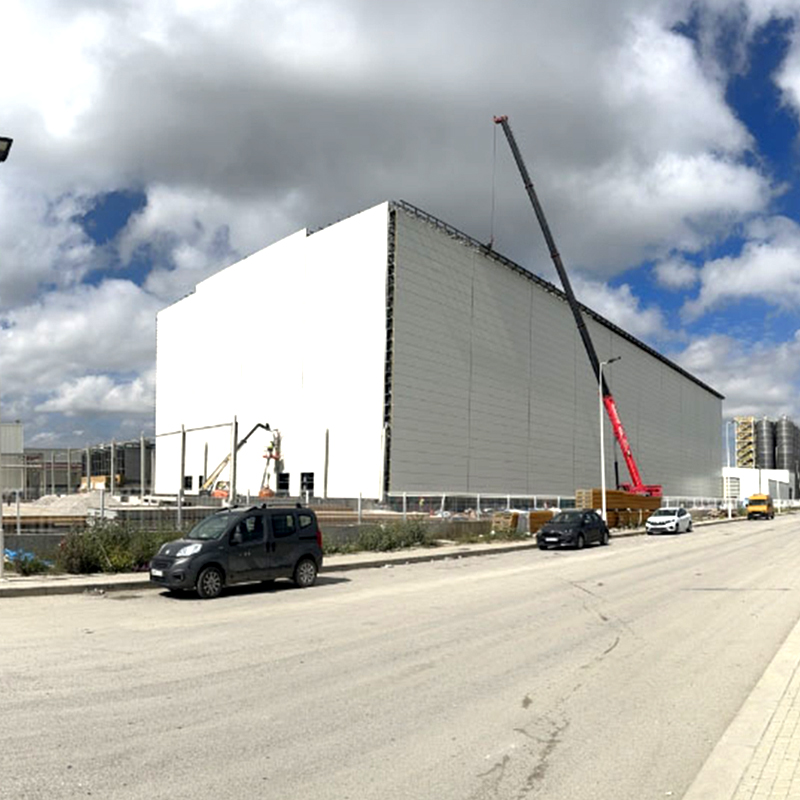 Rack Supported Warehouse