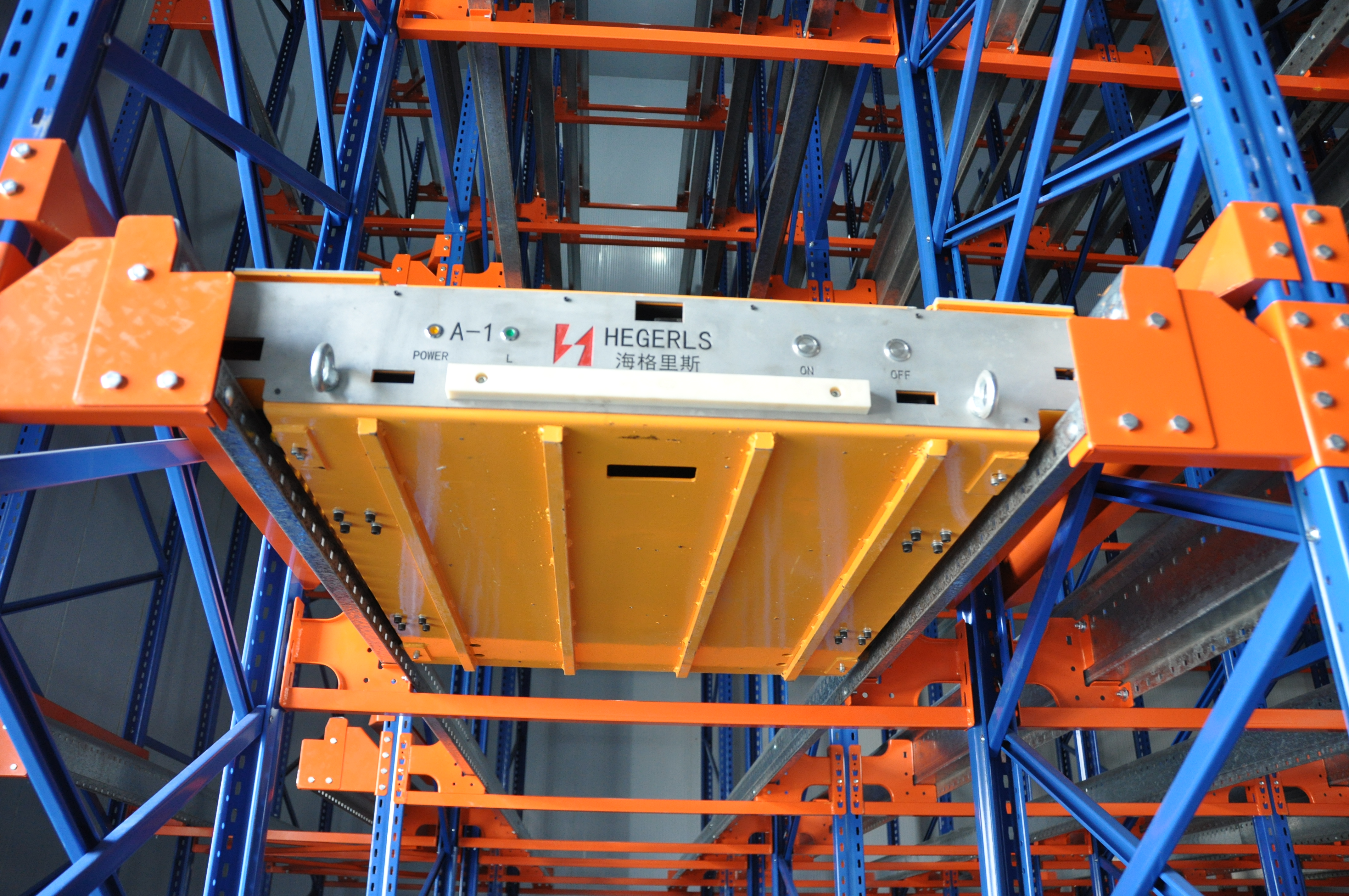 High-Density Shuttle Racking for Wine Storage