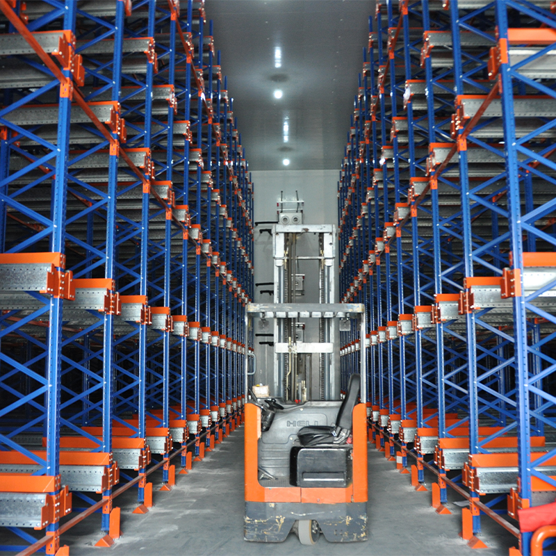 Shuttle Racking System for Temperature-Controlled Warehouse