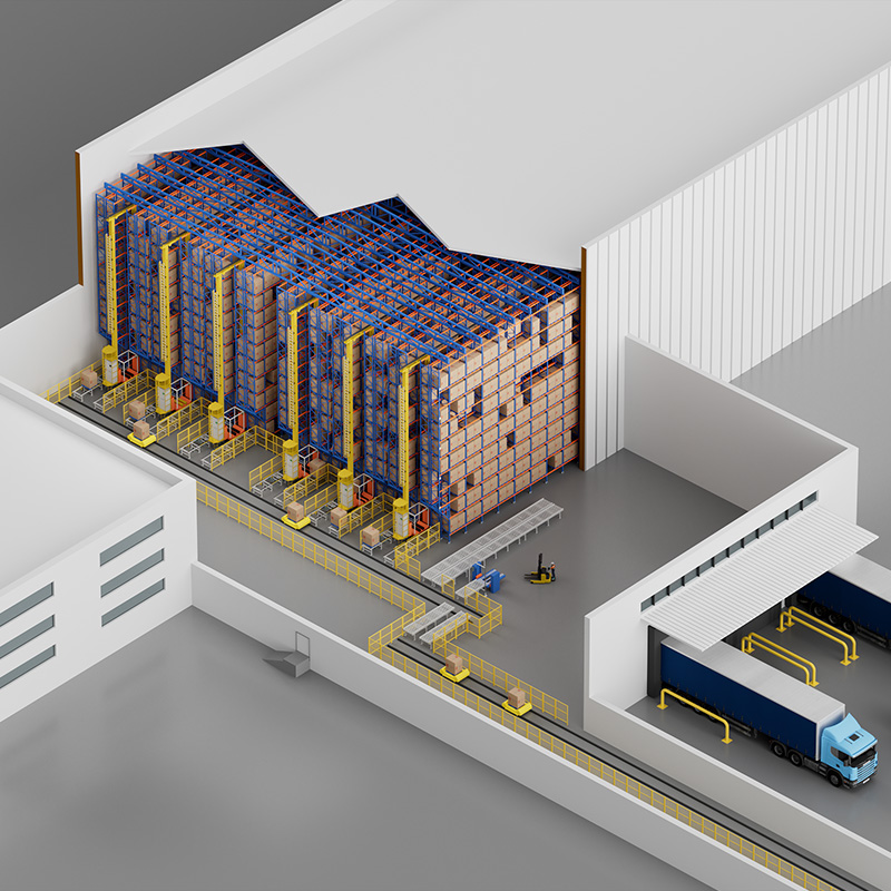 Rack Supported Warehouse