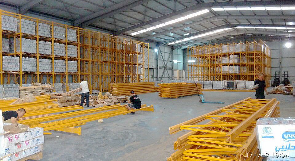 BIOPACK Algeria Warehouse Project | Drive-In & Long Span Racking by HEGERLS BIOPACK Algeria Warehouse Project | Drive-In & Long Span Racking by HEGERLS