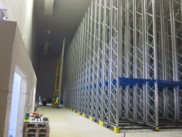 cold room shelving