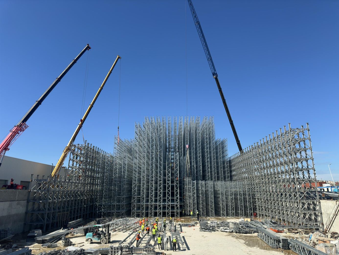 HEGERLS Rack-Supported Warehouse Project in Morocco HEGERLS Rack-Supported Warehouse Project in Morocco