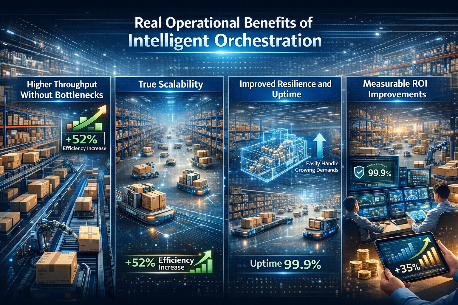 Real Operational Benefits of Intelligent Orchestration Real Operational Benefits of Intelligent Orchestration