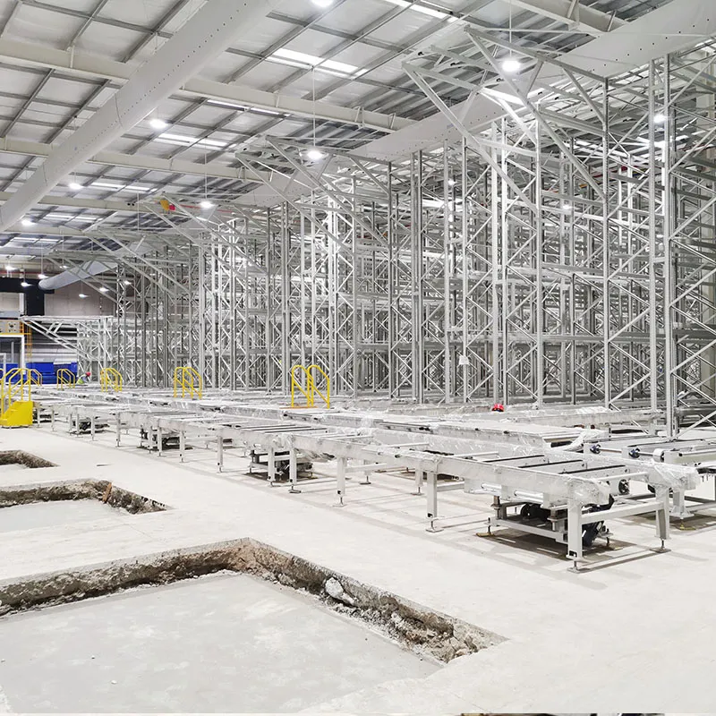 Automated high-bay storage systems