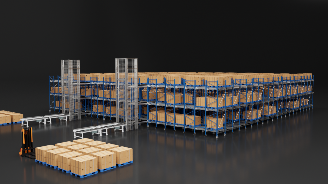 high density shuttle warehouse racking system high density shuttle warehouse racking system