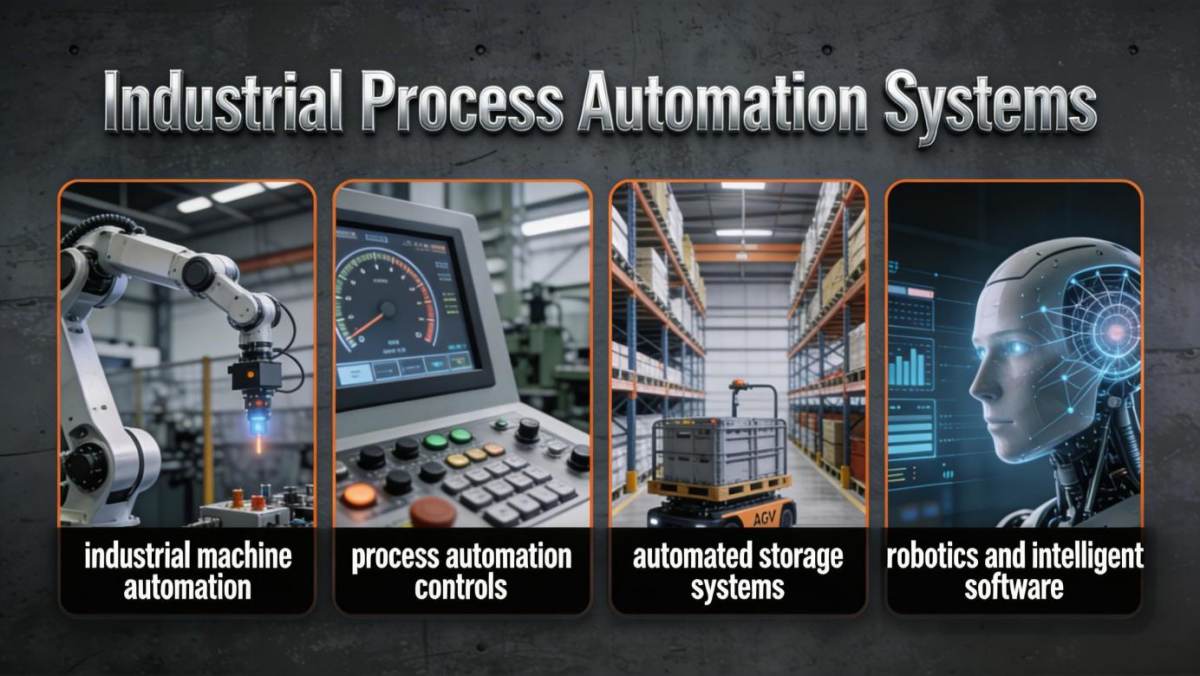 Industrial process automation systems Industrial process automation systems